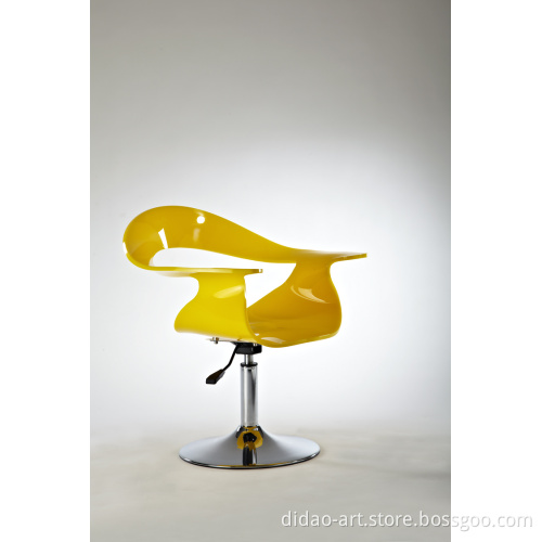 Acrylic Armrest Swival Chair (AC053)